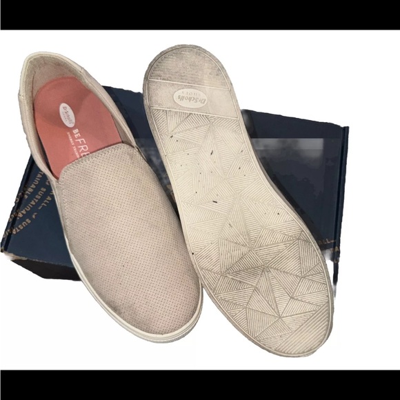 Dr Scholl's Women's NOVA Slip On Sneaker, Oyster Grey Odor control size 10 - Picture 4 of 8